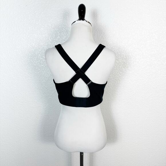 Girlfriend Collective Simone High Support Compression Sports Bra in Black XL - Picture 5 of 9